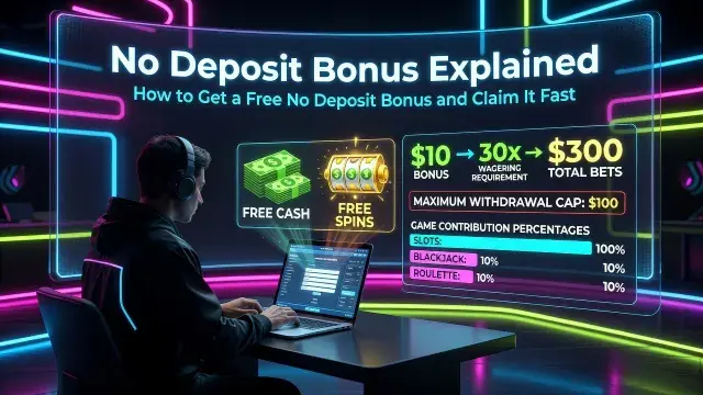 No Deposit Bonus Explained: How to Get a Free No Deposit Bonus and Claim It Fast