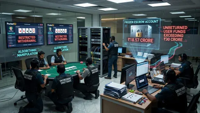 ED Raids Target Gameskraft Over Alleged ₹1,000 Crore Gaming Fraud