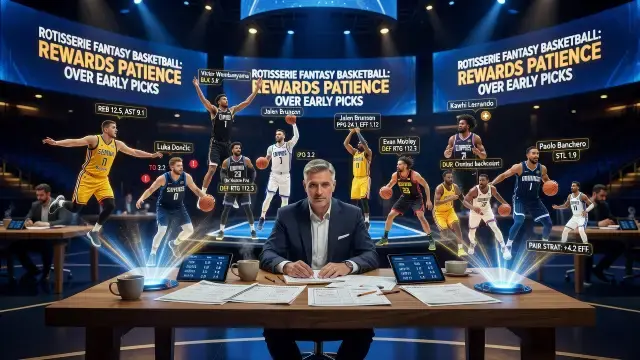 Rotisserie Fantasy Basketball Rewards Patience Over Early Picks