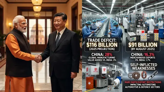 India's Economic Rapprochement With China Masks Deepening Reliance