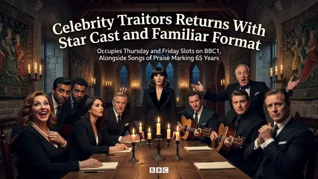Celebrity Traitors Returns With Star Cast and Familiar Format