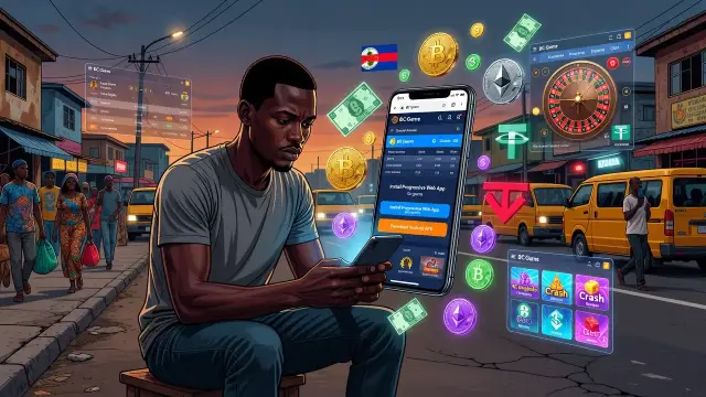 BC.Game Brings Crypto Betting to Nigerian Phones Without an App Store